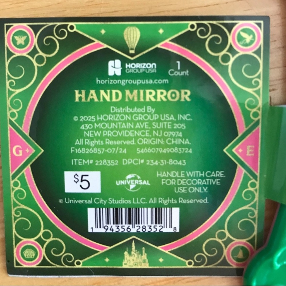 New Wicked Handheld Mirror - Picture 3 of 8